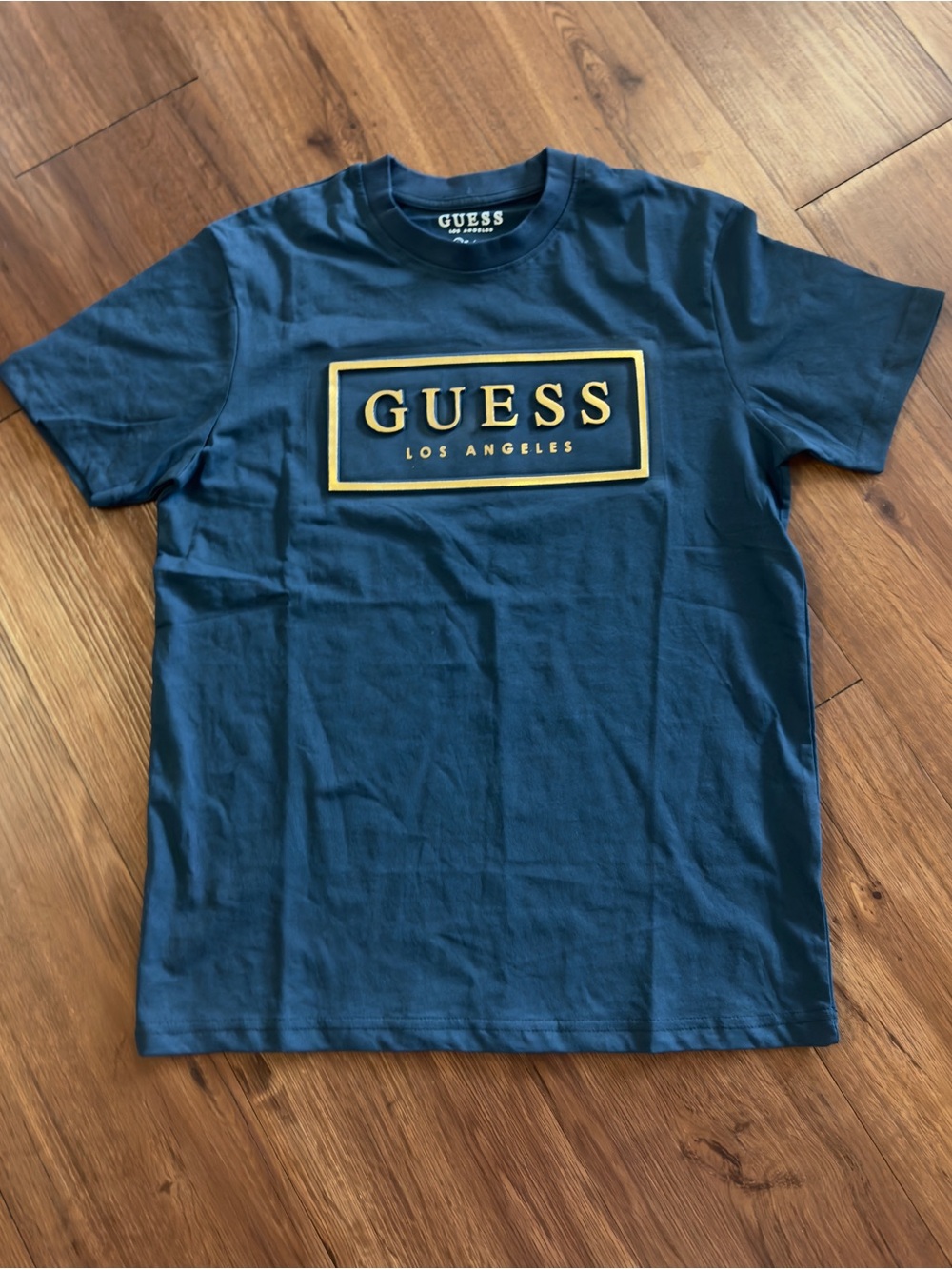 GUESS Blue Logo Tee